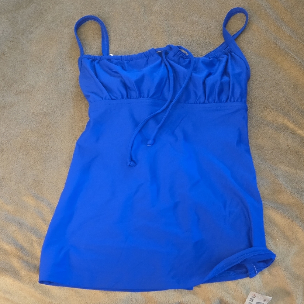 CLEARANCE! Lands' End Blue Tankini Top*